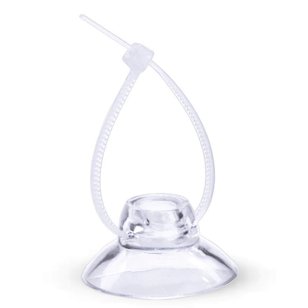 20 stk. Sug kopper Sucker Uden Kroge Akvarium Hook Up Transparent slips Sug kopper til vandindløb og udløb fiksering