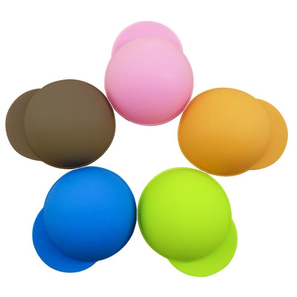 Silicone Soda Beer Can Lids Covers Soda Can Lids Silicone Beverage Can Cap Can Lids Can(5pcs, Multicolor)