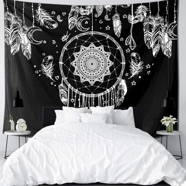 1 unelmien sieppari, 200 cm * 150 cm mandalagobeliini, galaksigobeliini,