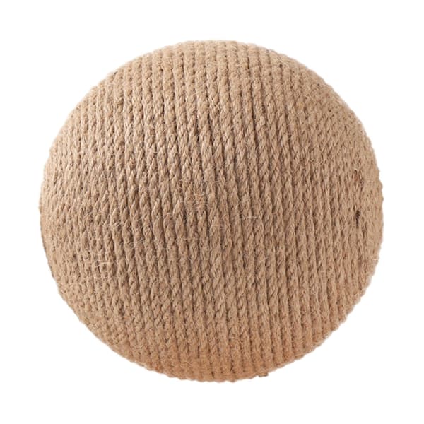 Kattekløbold, kloslibende kæledyrstilbehør, interaktivt kattelegetøj (diameter 16 cm)
