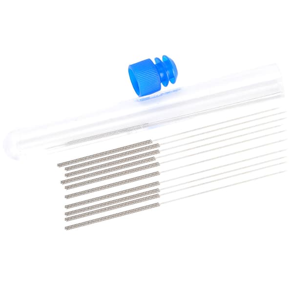 3D Printer Accessories 10pcs Stainless Steel and Copper Nozzle Cleaning Needles 0.4mm