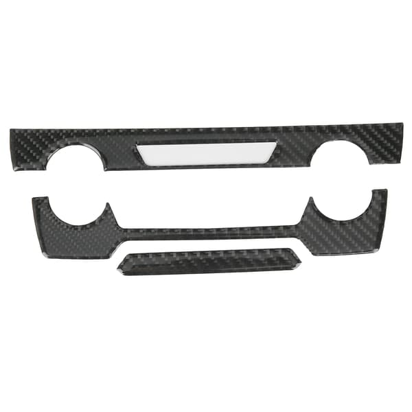 Kulfiber Centerkonsol Panel Trim Beskyttelse Kompatibel med Honda CRV 2016 2019