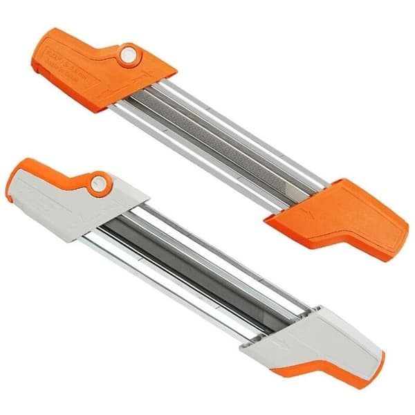 2-in-1 Chainsaw Chain File Holder 0.325 4.8 mm - White