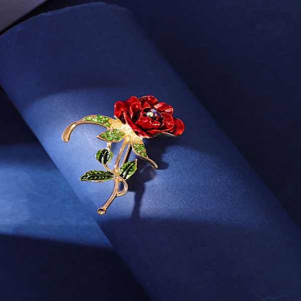 Brosch, elegant pärlkrage för kofta, Mors dags-present, exklusiv elegant rosen-kameliabrosch, tillbehör till bröllopsklänning
