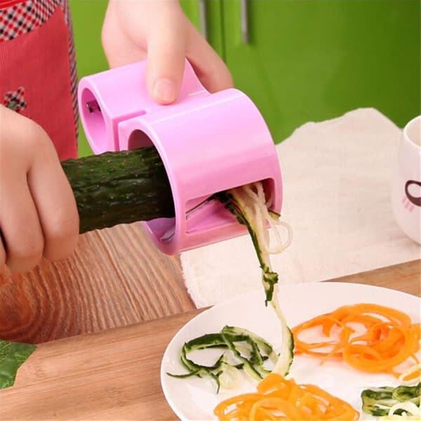 Creative Spiral Double Head Grater with Sharpener Kitchen Utensils