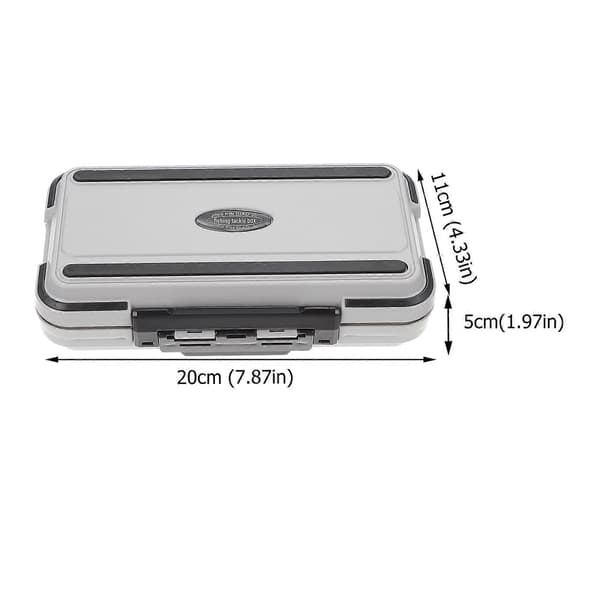Fishing Accessory Box for Storage 2 Pcs Portable Fishing Hook Storage Box