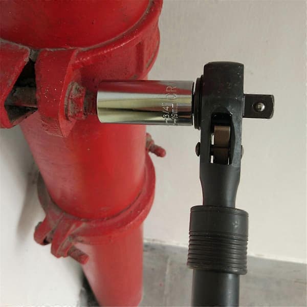 3/8 inch 1/2 inch Heavy Duty Double Telescopic Ratchet Handle Can Be Used As A Hammer 32 Teeth