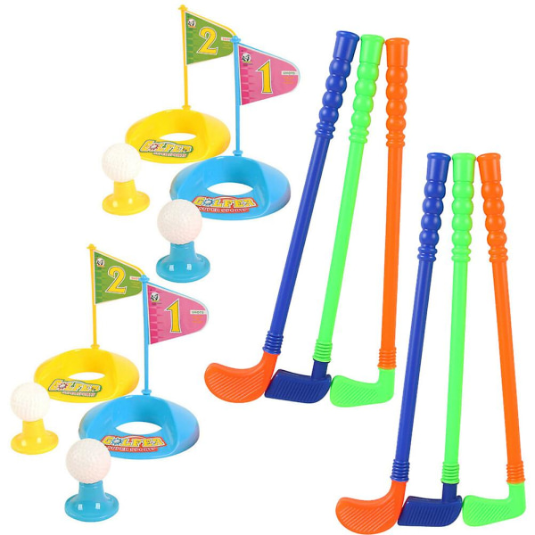 2 sett gavepakker for barn Mini gavepakke for barn Golf trening Barn spill lekesett Mini øvelsessett Assortert Assorted Color