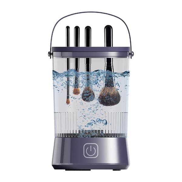 Automatic Makeup Brush and Sponge Cleaning Machine - Fast, Efficient Daily Cleaning Tool, Portable Beauty Accessory for Home [Ho]