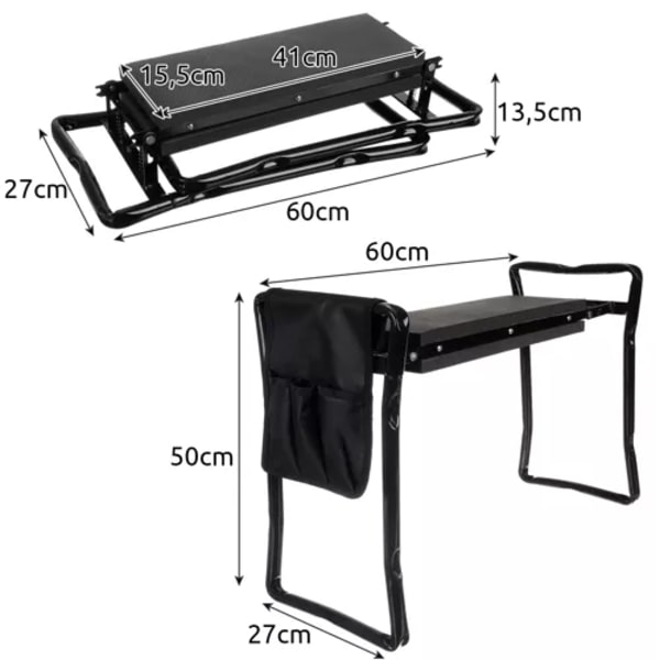 Foldable Garden Stool / Kneeler - Stool-XF8- 2920 2920