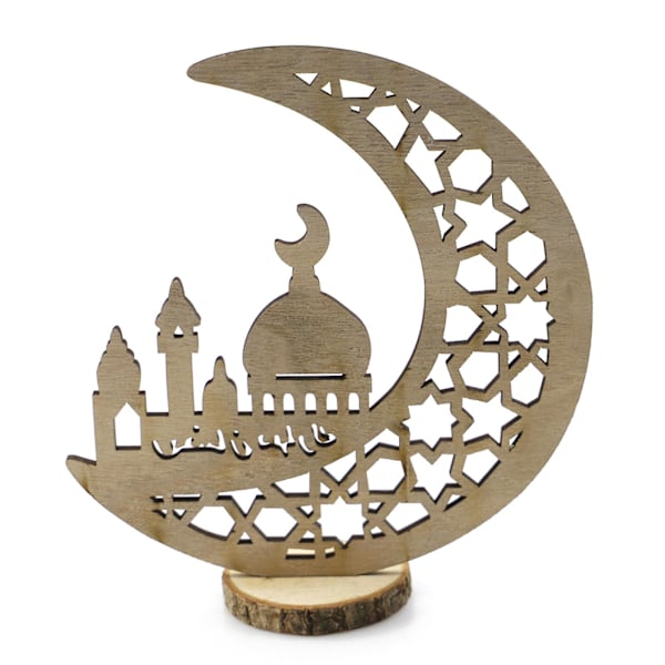 Stil 2 Tre Ornament Mubarak Måneform Mubarak Ornament Kareem Gave Stil 2