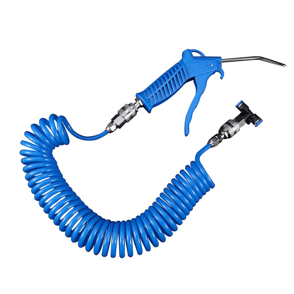 Bilrengøring Interiør Køretøjsluftkompressorværktøj Auto højtryksblæserfjernelsesværktøj Car Air Bl Blue