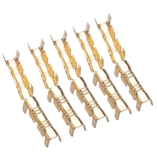 Quick Connect Cable Terminals 100pcs 0.5-1.5mm² Square Push Button Docking Connector Line