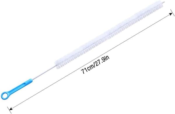 Lang rør børste, 2 stk 71 cm afløbsrør rengøringsbørste, afløb C