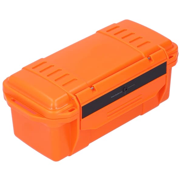 Waterproof Outdoor Tool Storage Box Shockproof Gear Container Orange