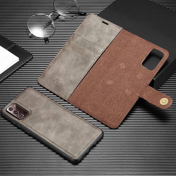 Samsung Galaxy S21 - DG.MING 2in1 Magnetisk etui - Grå