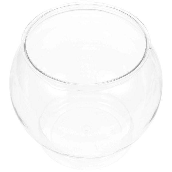 Rund glasvas Hydroponisk växthållare Glasskål Fish Tank Plast Hydroponic Pot Hydroponic behållare Glas Betta TankTransparent18X18X16CM Transparent 18X18X16CM