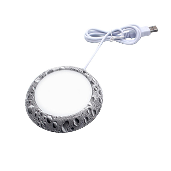 USB-isolerad Kornkopp Dryck Muggmatta Värmare Kontor Te Mjölk Kaffe Kopp PadE E