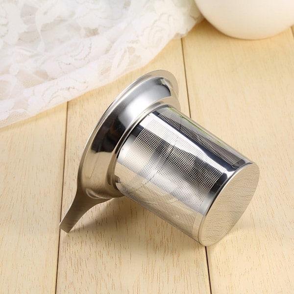 Te-si, Genanvendelige Rustfrit Stål Mesh Te-infuser Si, Glas Design Løse Blade Krydderi Si til Ophængning