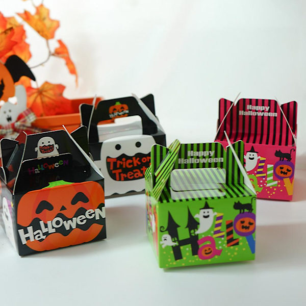 Halloween-karkkipussi kahvoilla lapsille - Punainen