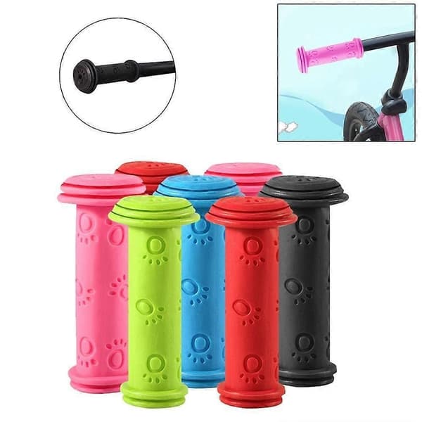 Red Handles Rubber Black Kids' Bikes Durable