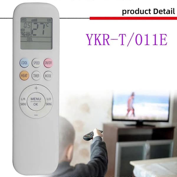 Universal LCD Remote Control for AUX YKR-T/011E Air Conditioner