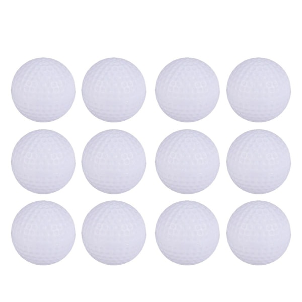 24 st Plastbollar Spel Leksaksbollar Inomhus Utomhus Träning Bollar För Barn Barn Golfare (vit)Wh White 24pcs