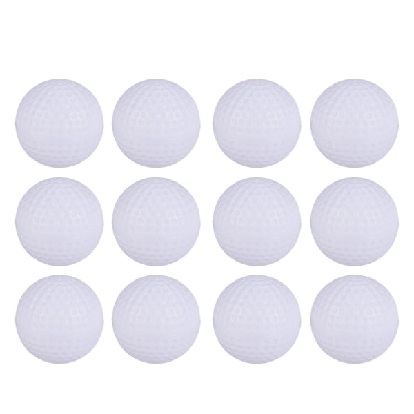 24 st Plastbollar Spelleksaksbollar inomhus utomhus träningsbollar för barn barn golfare (vit)Wh White 24pcs