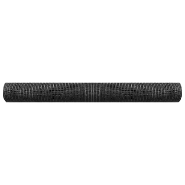 vidaXL Personvernnett Antrasitt 1,5x10 m HDPE 75 g/m²