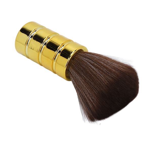 Professional Gold Barber Neck Brush Soft Galvanized Process