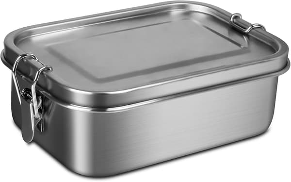 Lunchlåda i rostfritt stål, läckagesäker matlåda för barn