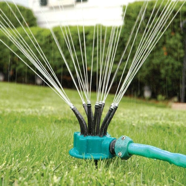 Garden Sprinkler Head - 360° Multiple Spray Heads with Adjustable Angle for Lawn Watering, Yard Watering Device, Large A