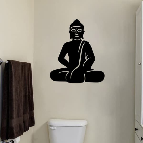 Buddha Stickers, Self-Adhesive Wall Decals, Decorative Stickers