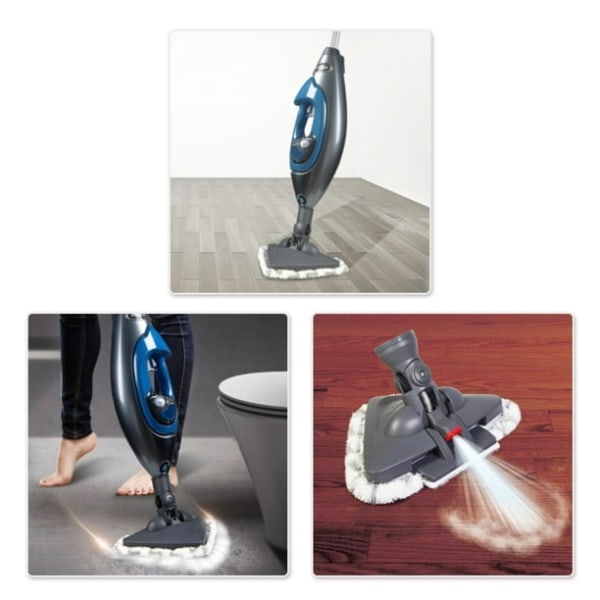 4-pakke erstatnings mikrofiber trekantede moppepuder til Shark Lift-Away Pro og Genius lommemoppe Vaskbar moppeklud tilbehør