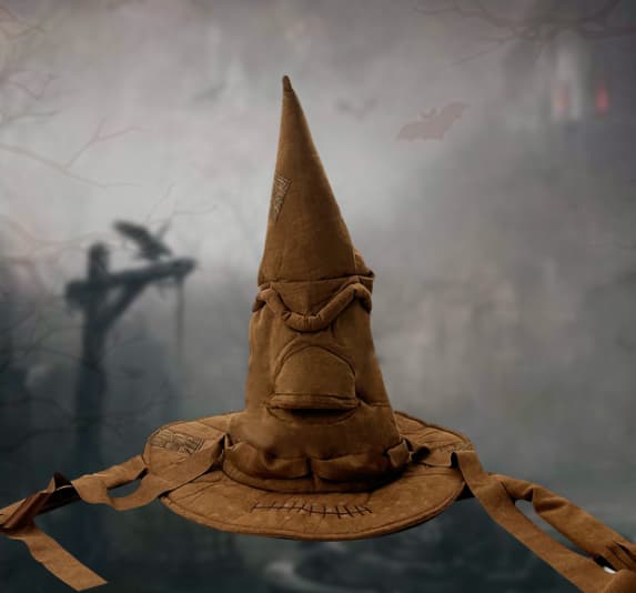 400 x 380 mm Harry Potter Magical Talking Hat Beige