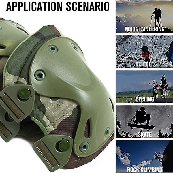 Taktiska Knäskydd, Armbågsskydd, Militära Skydd, Knäskydd