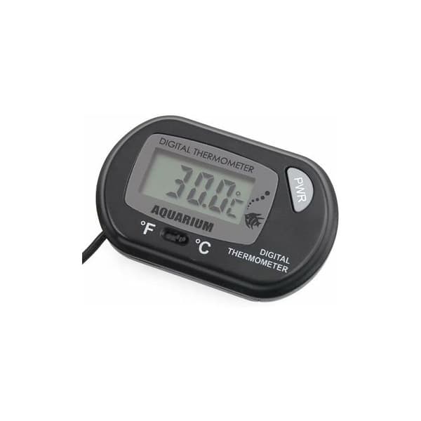LCD digitalt termometer for akvarium og vivarium