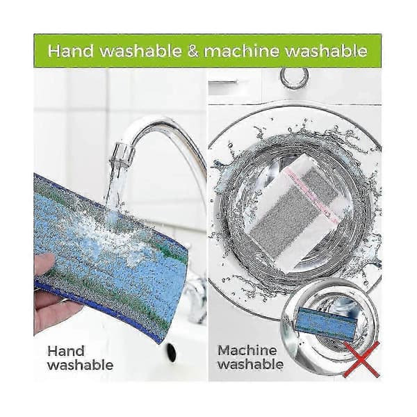 Versatile Microfiber Mop Pads For Various Hard Floors, Thick And Absorbent Cleaning Solution For A Spotless Home