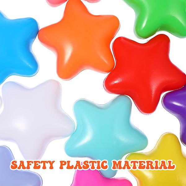 100 kpl Sisätilojen Pennun Leikkialue Muovipallot Syntymäpäivä Kuoppa Lastenallas Meripallot Sydän MeripallotAss Assorted Color 6.5x6.5cm