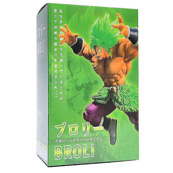 Anime Vred Figur Grønt Hår To Stilarter Kamp Pvc Duk Figur Samleobjekt Legetøj Gave 23cm i æske