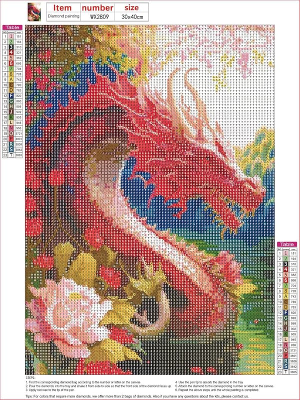 5D diamantmaleri til stueindretning (30*40cm) 3