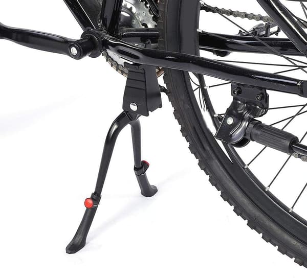 Höjdjusterbart cykelställ i aluminium med dubbla ben