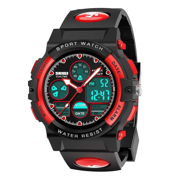 Sport Kids Watche, Waterproof Multifunction Digital Watch for Boys Girls Age 6-15