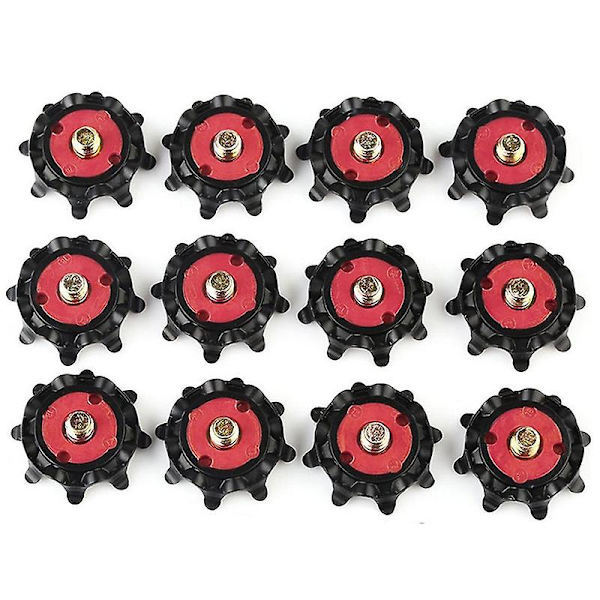 14st Golf Spike Studs Twist Quick Turn Sko Spikes Holdbart Erstatningssæt Studs Golfsko Dele