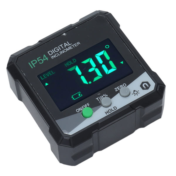 Digital kitchen scale with magnetic base, accurate and easy-to-read LCD display