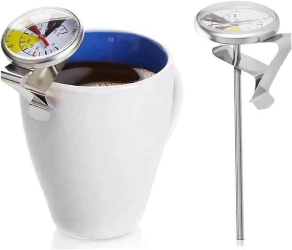 Termometerkopklemme til kaffe kødtermometerklemme temperaturprobbholder