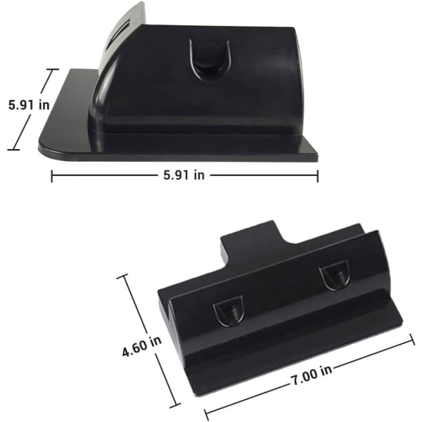 Hjørnebrakett Solcelle Takmontering Borfri for Bobil, 1 Sett Designet for praktisk talt alle solcellepaneler med aluminiumsramme