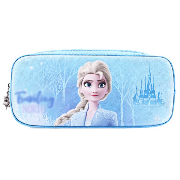 Tegneserie Penneveske med stor kapasitet Frozen Formed Zipper Pen Bag Ormromra