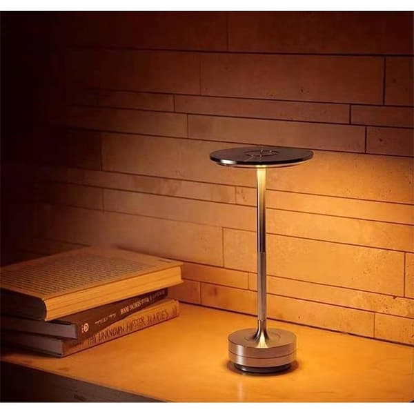 Rechargeable Cordless Door Lamp Dimmable Metal USB Table Lamp