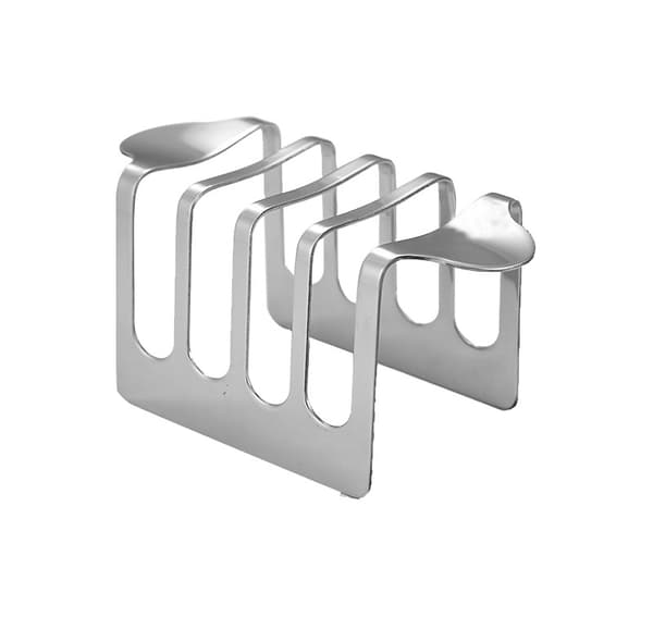 Bread Container with Handle 4 Slices, Toaster Sandwiches in
